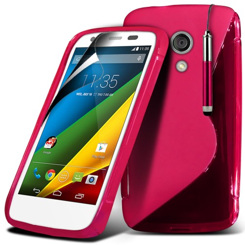 Θήκη Motorola Moto Ε 2nd Gen Ροζ