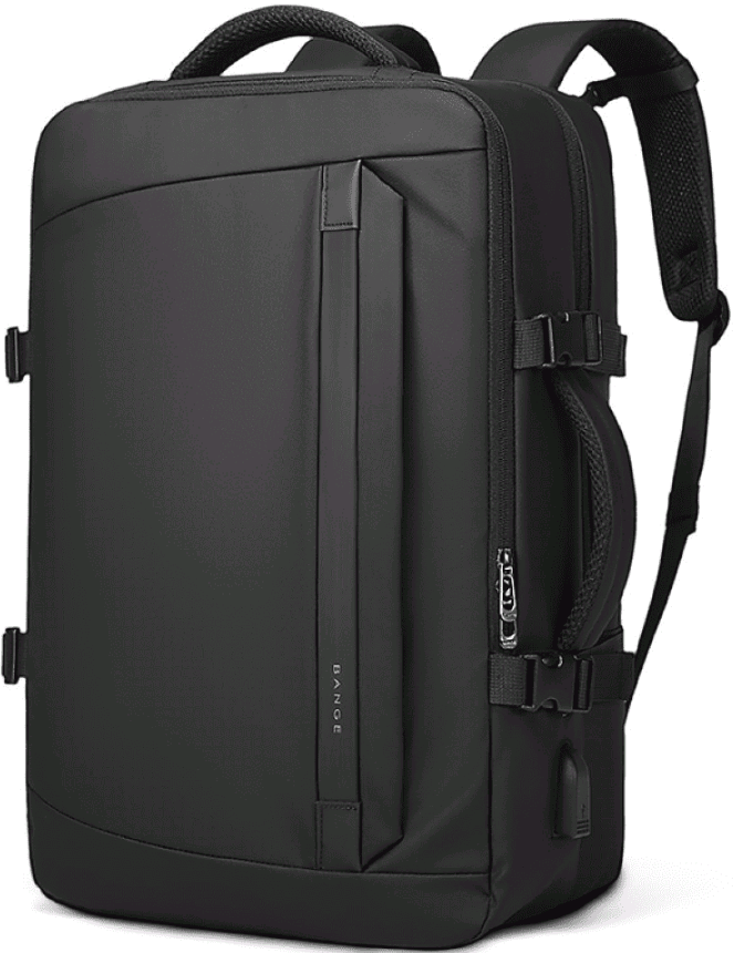 Σακίδιo Πλάτης / Backpack Bange 2892 Τσάντα Μεταφοράς Laptop έως 15.6" 29L Black