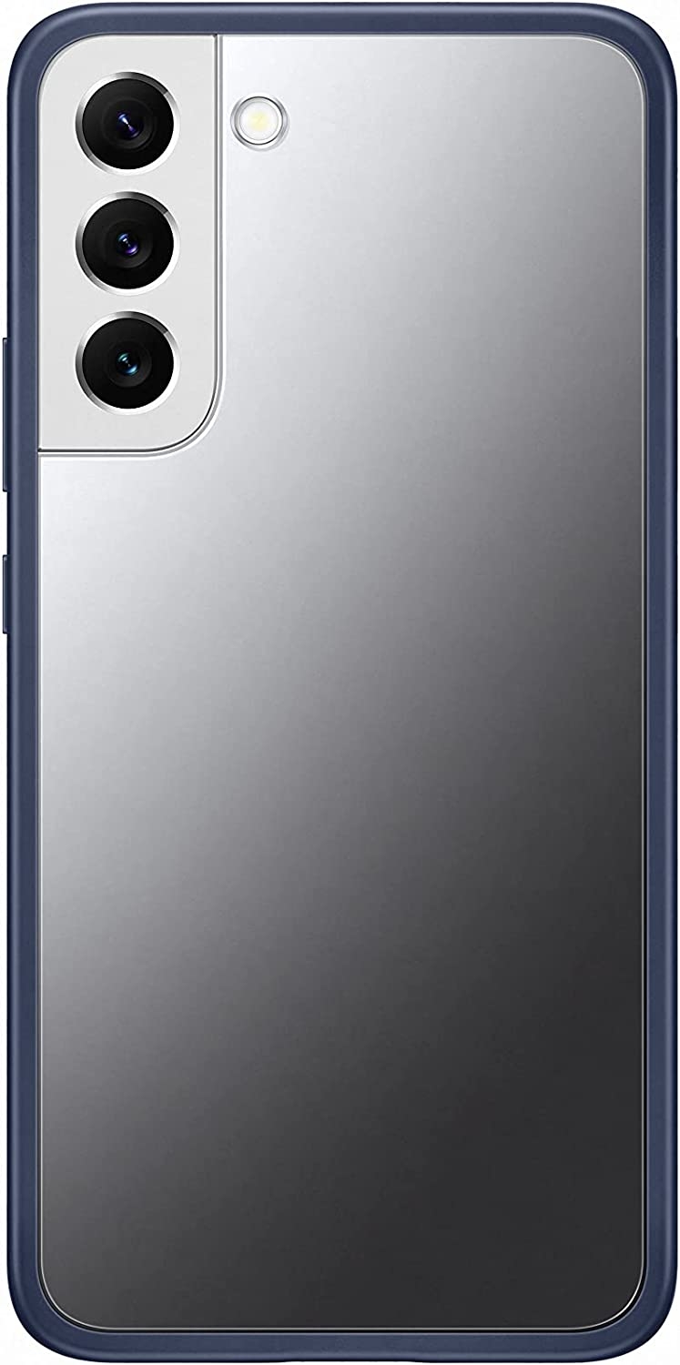 Samsung Frame Cover - Σετ Θήκη με 2 x Tempered Glass Πλάτης - Samsung Galaxy S22 Plus 5G - Navy (EF-MS906CNEGWW)