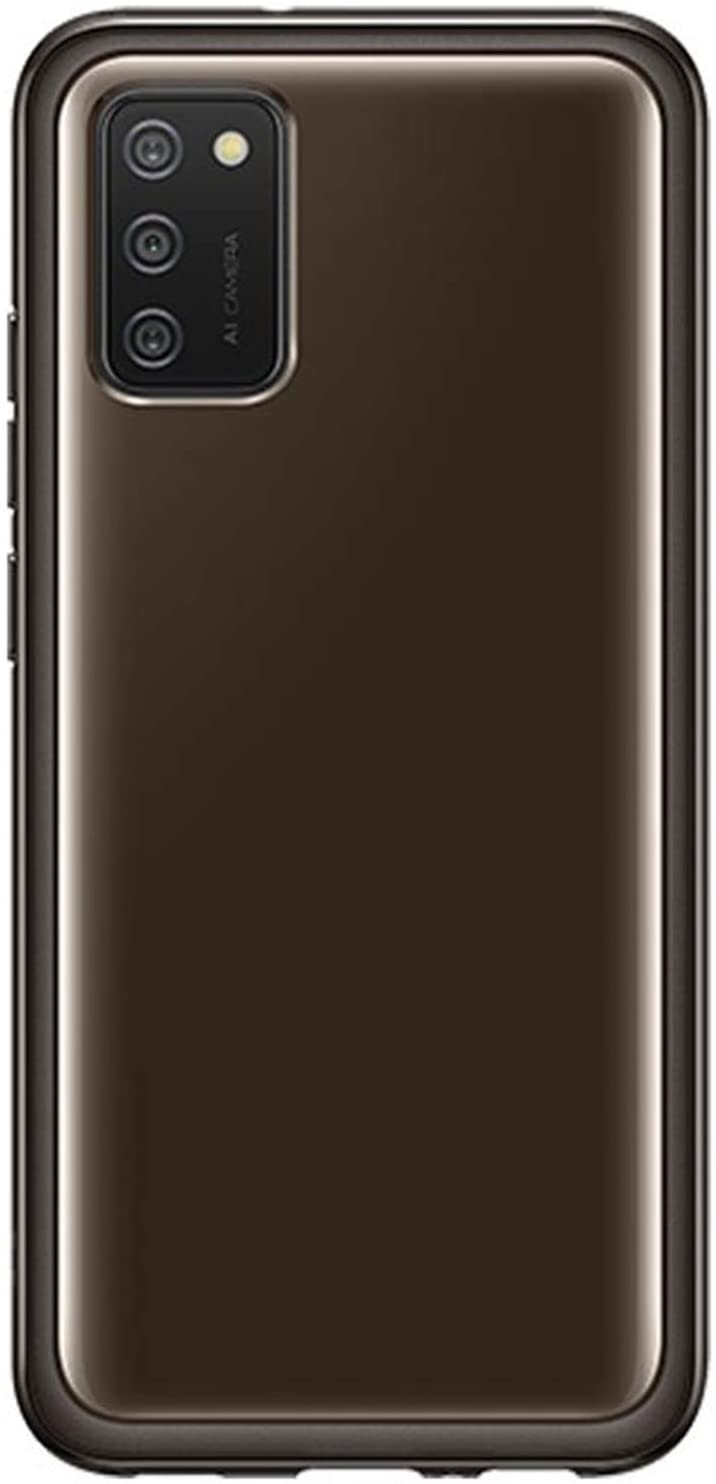 Samsung Official Θήκη Σιλικόνης Soft Clear Cover Samsung Galaxy A02s - Black