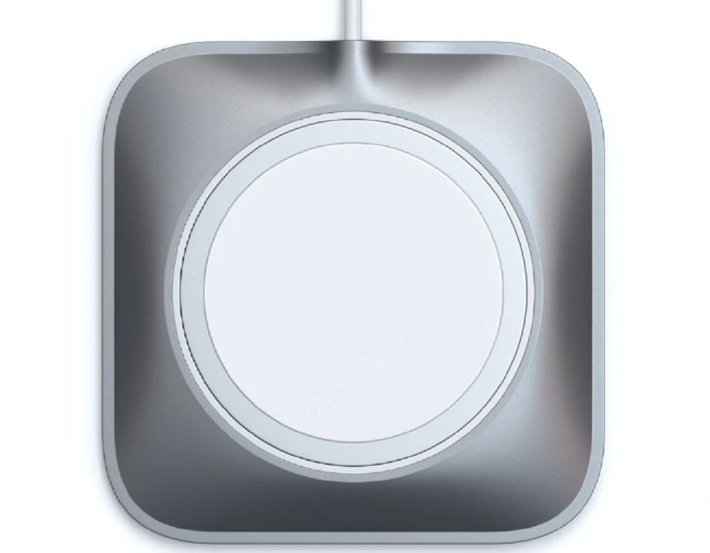 Satechi Aluminum Dock Magsafe - Βάση Αλουμινίου για τον Ασύρματο Φορτιστή MagSafe - Space Gray