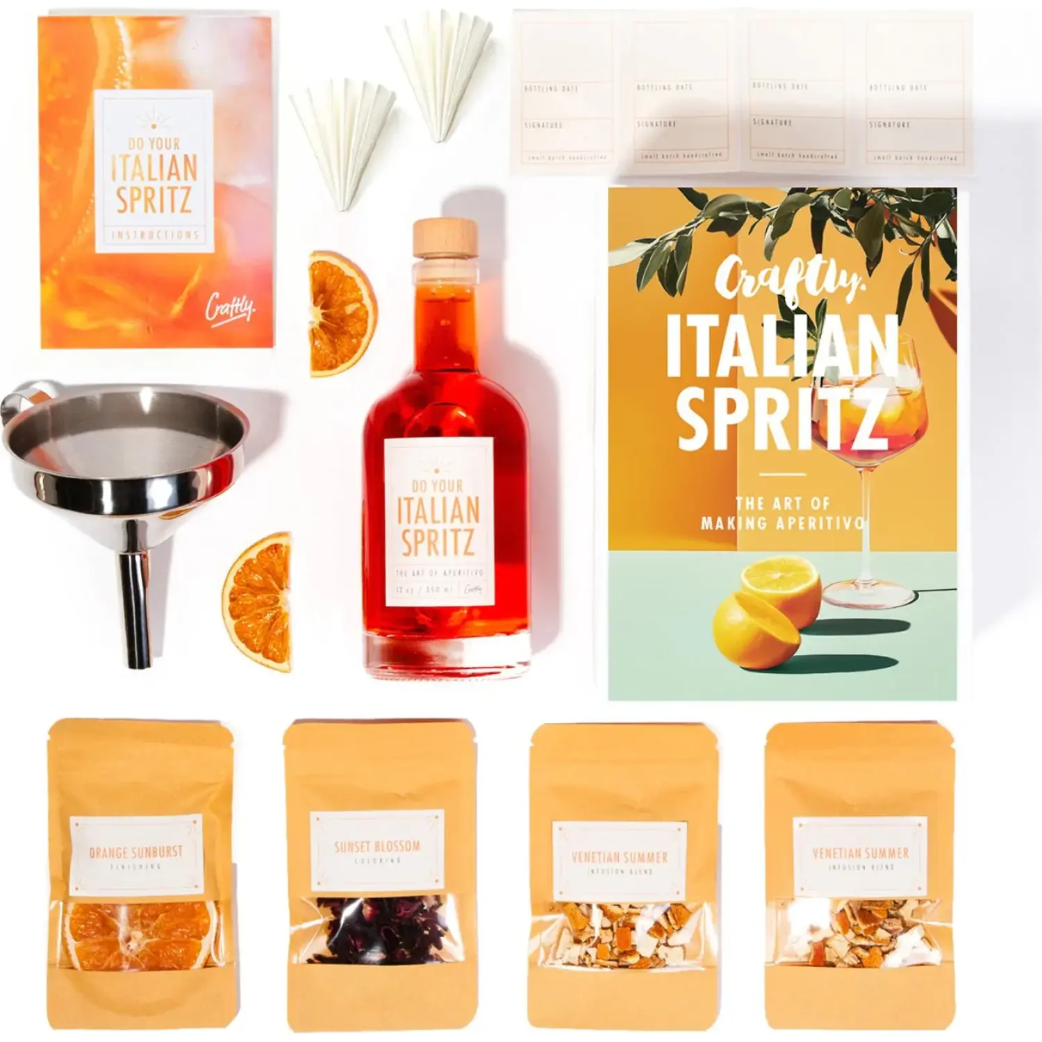 Σετ Παρασκευής Italian Spritz Craftly Italian Spritz Infusion Kit Έγχυσης & Αρωματισμού Κοκτέιλ
