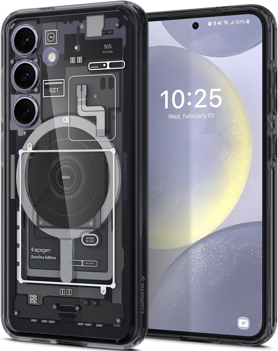 Σκληρή Ανθεκτική MagSafe Θήκη - Samsung Galaxy S24 - Spigen Ultra Hybrid OneTap Metal Ring MagFit - Zero One