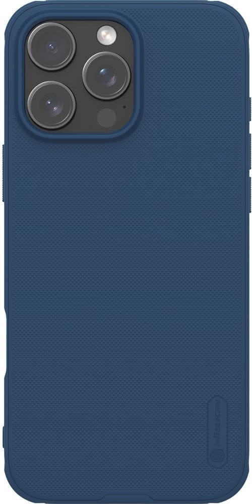 Σκληρή Ανθεκτική Θήκη MagSafe - Apple iPhone 16 Pro - Nillkin Super Frosted Shield Pro Magnetic - Blue