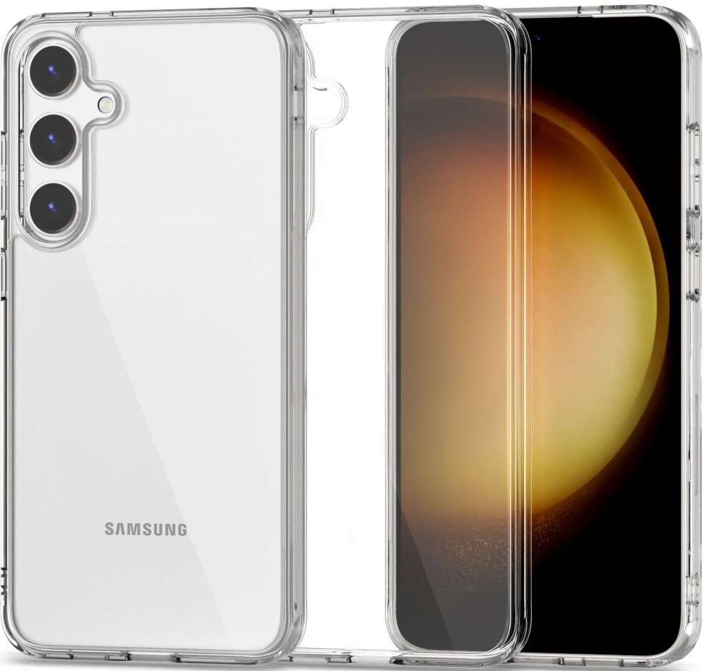 Σκληρή Διάφανη Θήκη - Samsung Galaxy S24 - Tech-Protect FlexAir Hybrid - Clear