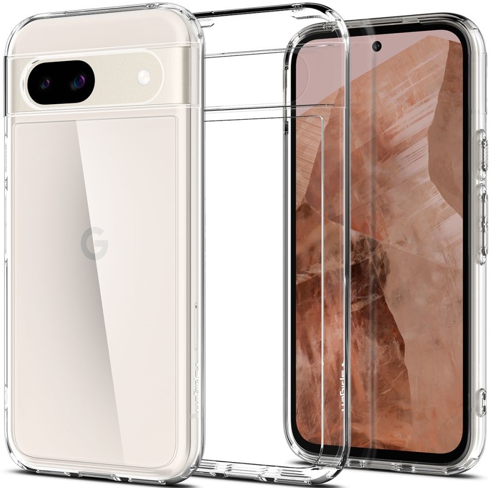 Σκληρή Θήκη - Google Pixel 8a - Spigen Ultra Hybrid - Crystal Clear