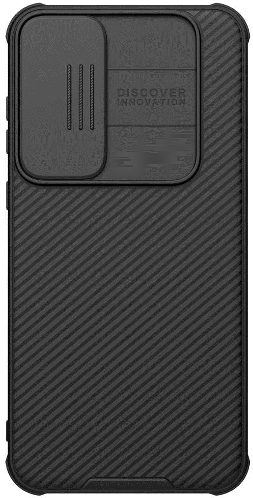 Σκληρή Θήκη MagSafe με Κάλυμμα για την Κάμερα - Samsung Galaxy A55 - Nillkin CamShield Pro Magnetic - Black