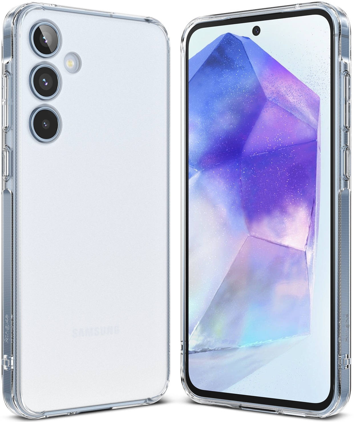 Σκληρή Θήκη με TPU Bumper - Samsung Galaxy A55 - Ringke Fusion - Matte Clear 