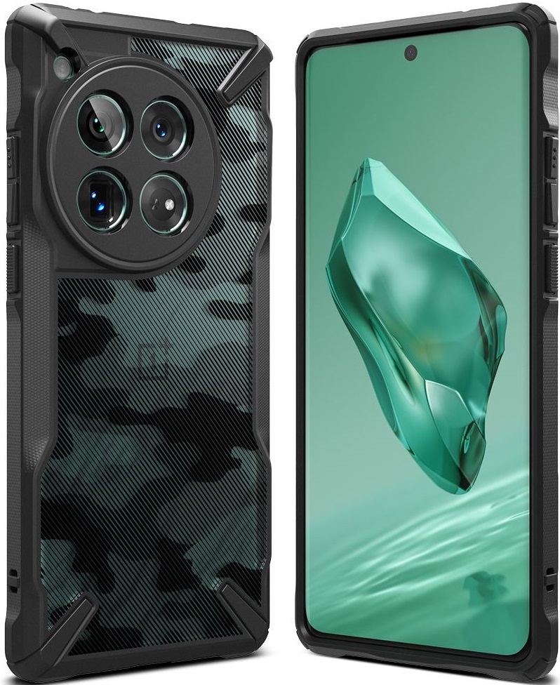 Σκληρή Θήκη - OnePlus 12 - Ringke Fusion X - Camo Black