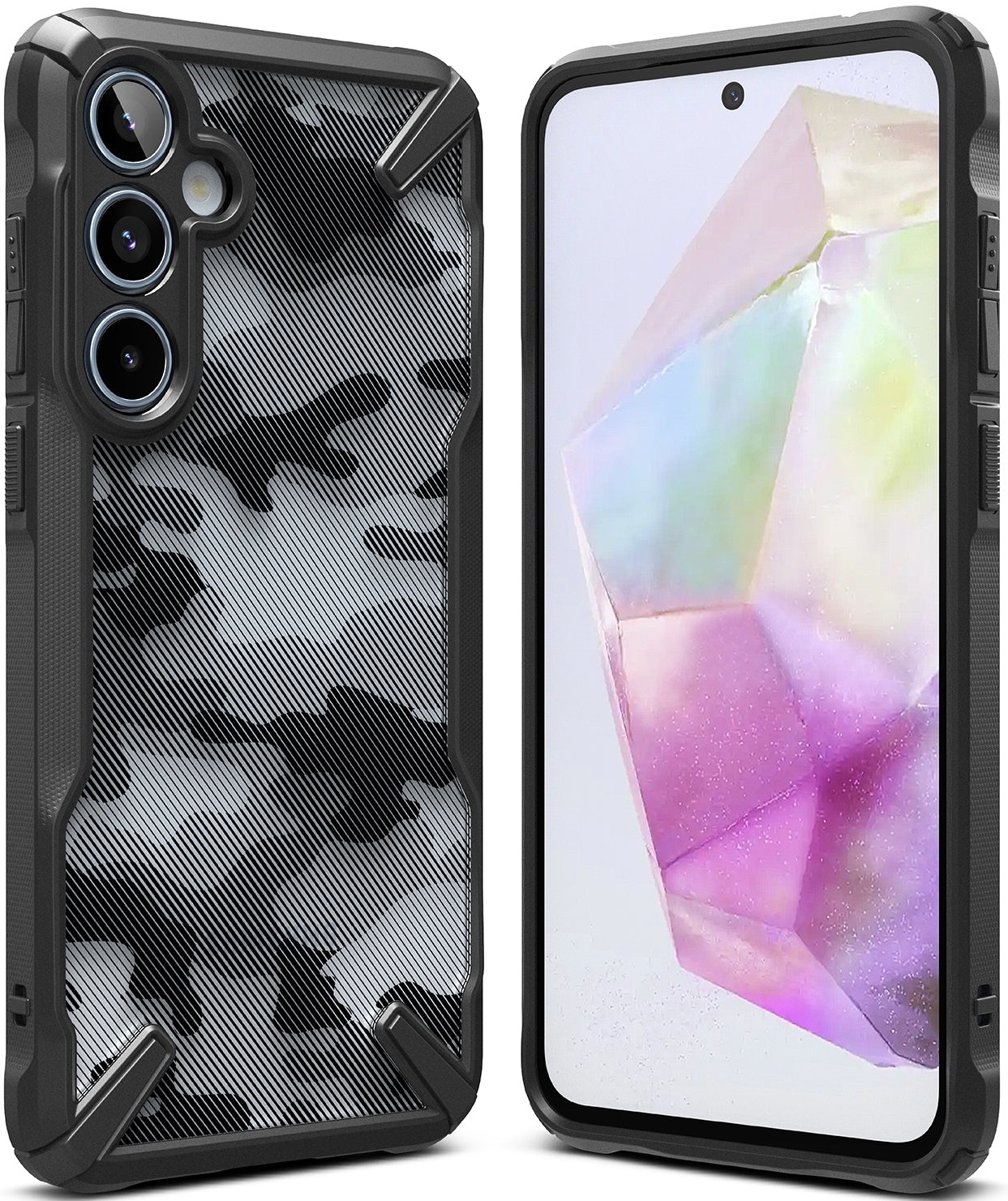 Σκληρή Θήκη - Samsung Galaxy A35 - Ringke Fusion X - Camo Black