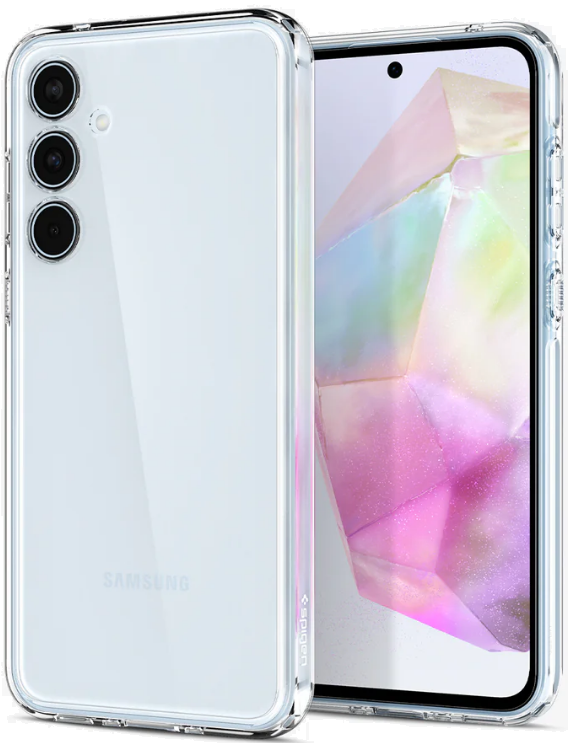 Σκληρή Θήκη - Samsung Galaxy A35 - Spigen Ultra Hybrid - Crystal Clear
