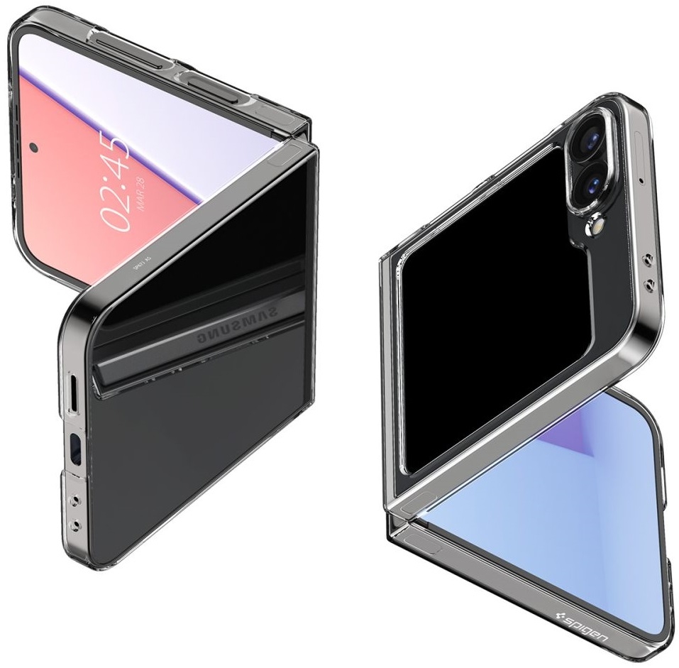 Σκληρή Θήκη - Samsung Galaxy Z Flip7 FE / Z Flip6 - Spigen Air Skin - Crystal Clear