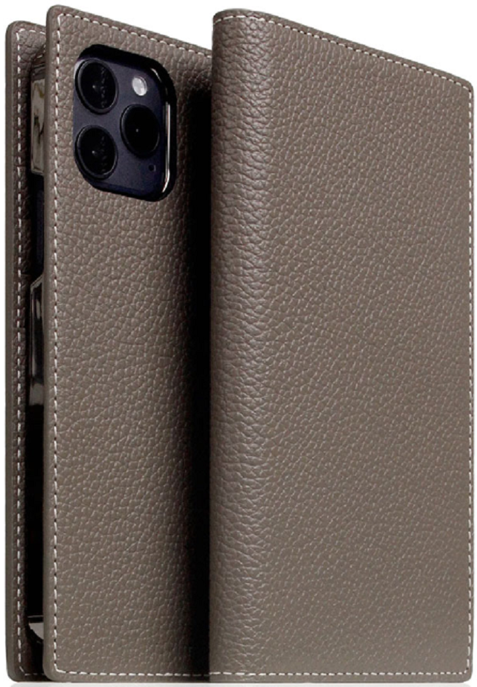 SLG Design D8 Full Grain Leather - Δερμάτινη Θήκη Flip Apple iPhone 13 Pro Max - Etoffe Cream
