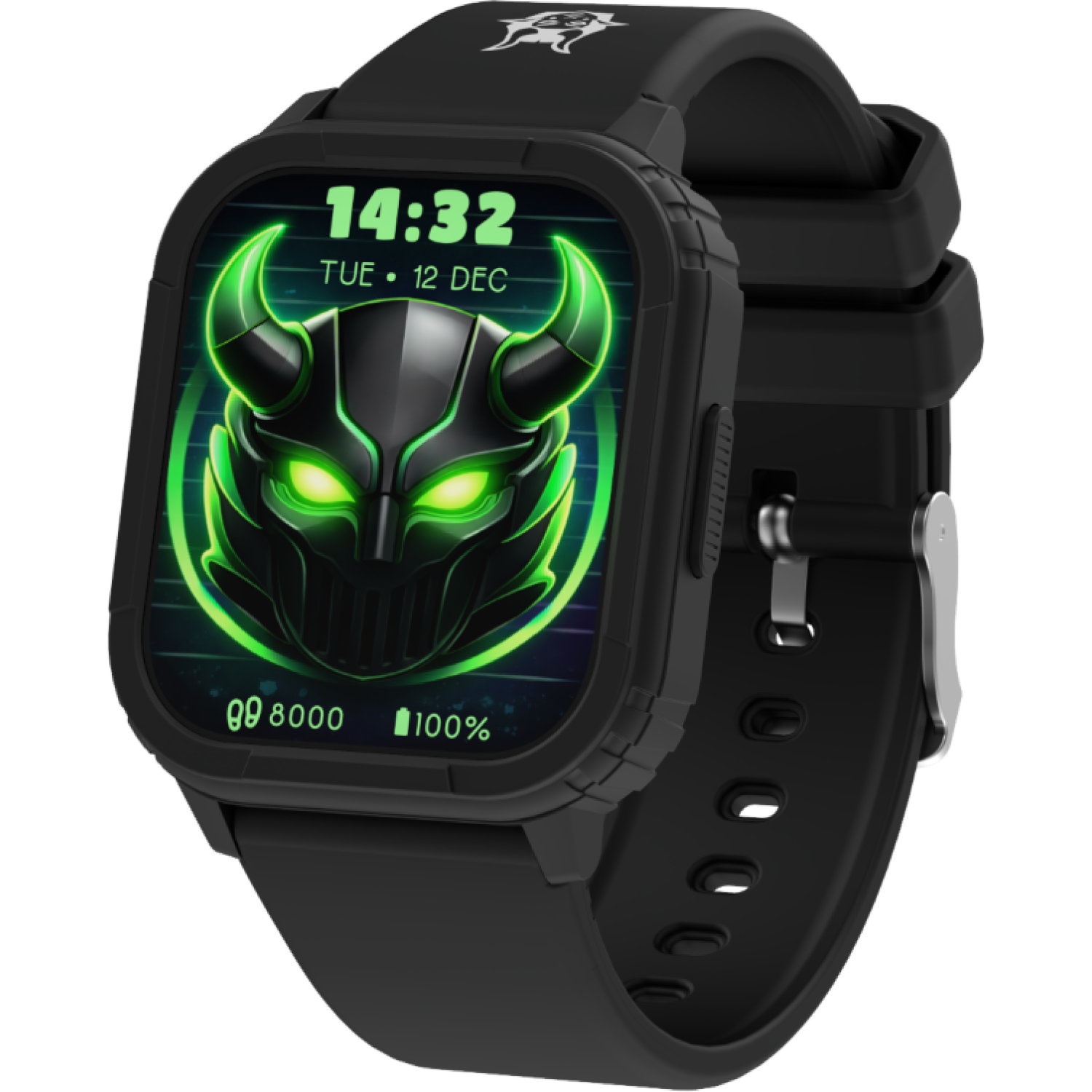 Smartwatch Kiddoboo Goat Rage Gaming Παιδικό με Οθόνη Αφής / Activity Tracker & Παιχνίδια Black
