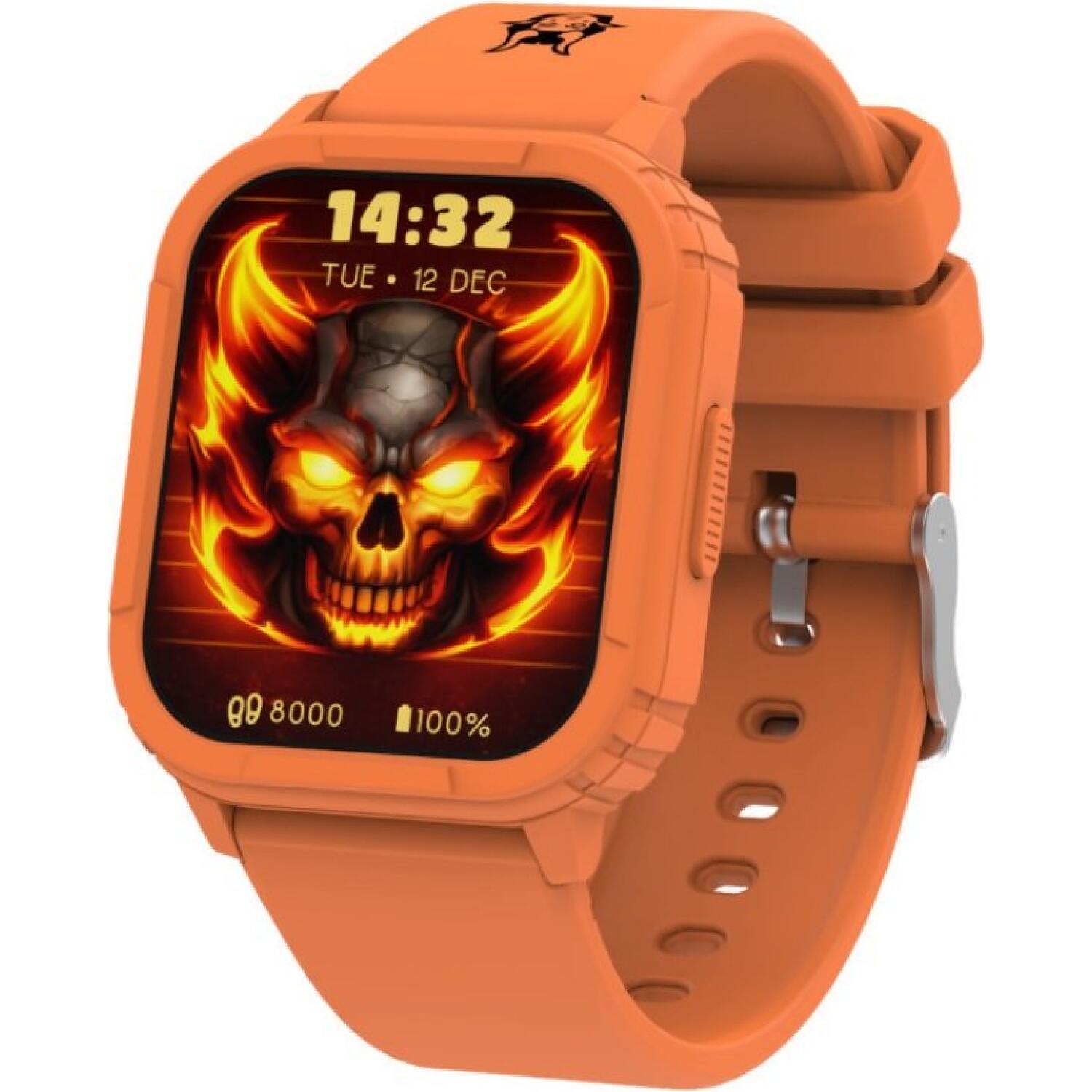 Smartwatch Kiddoboo Goat Rage Gaming Παιδικό με Οθόνη Αφής / Activity Tracker & Παιχνίδια Orange