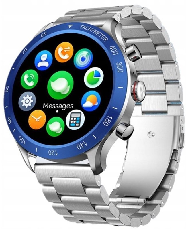 Smartwatch Riversong Motive 9 Max - Silver