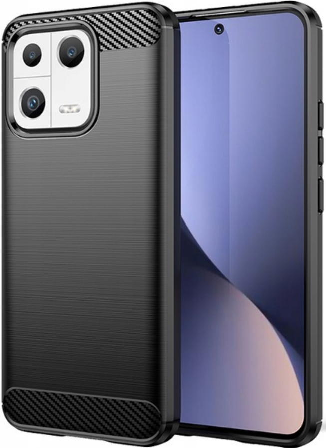 Spacecase Carbon - Θήκη Σιλικόνης - Xiaomi 13 - Black