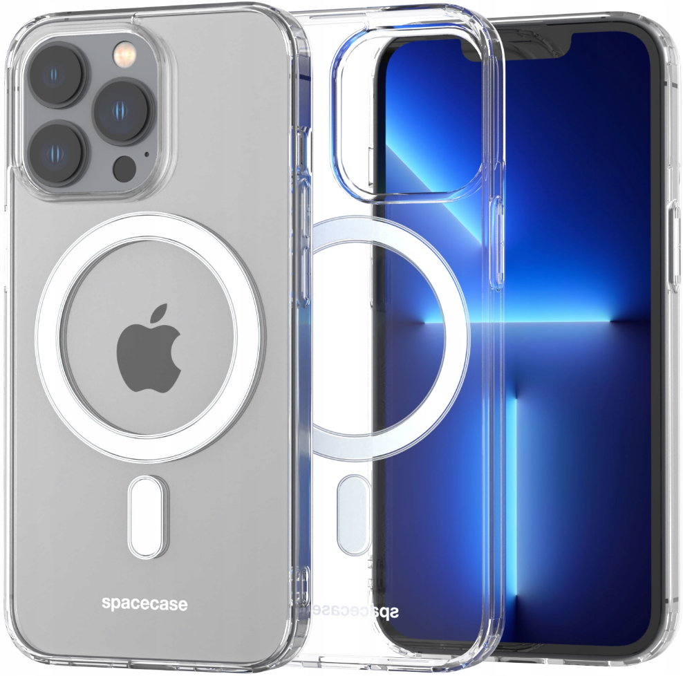 Spacecase Clear MagSafe - Σκληρή Διάφανη Θήκη MagSafe - Apple iPhone 13 Pro - Transparent