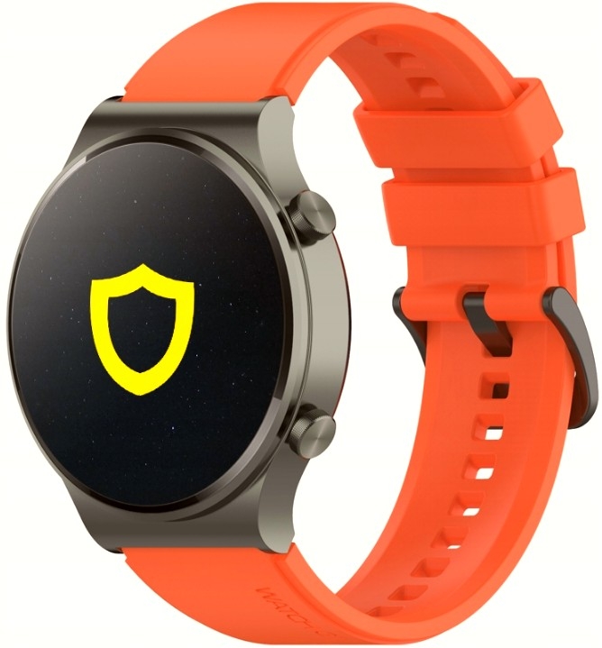 Spacecase Easy Band - Universal Λουράκι Σιλικόνης για Smartwatches (20mm) - Orange