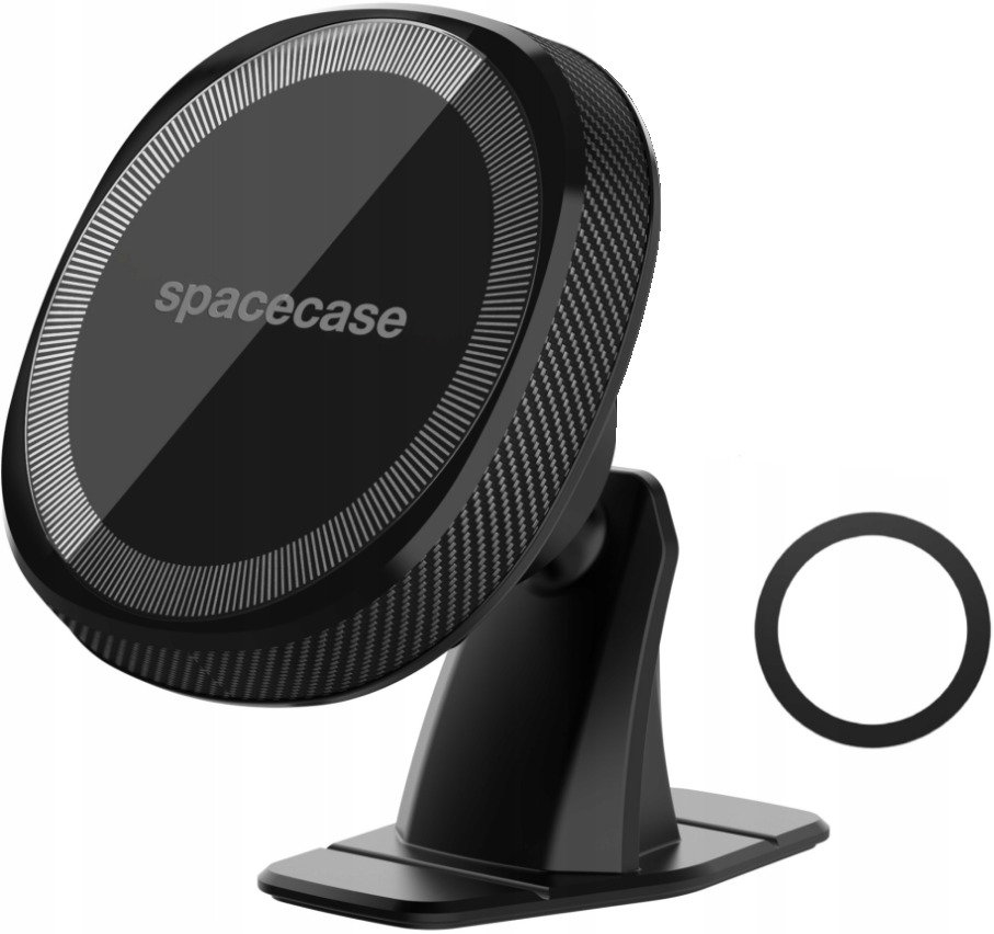 Spacecase SC05 Dashboard & Console MagSafe Car Mount - Universal Αυτοκόλλητη MagSafe Μαγνητική Βάση Κινητών για Ταμπλό Αυτοκινήτου - Black (5905719038984)