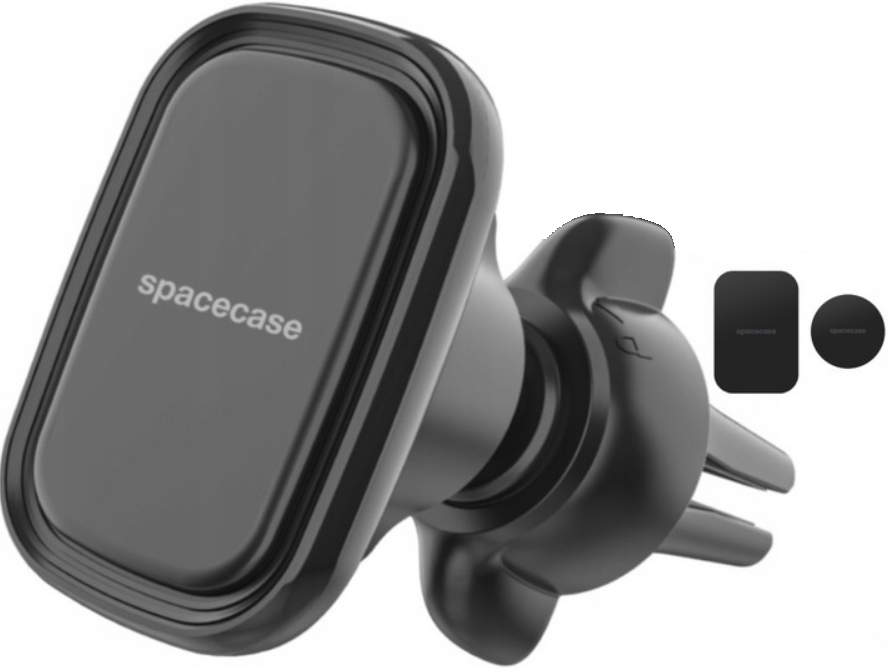 Spacecase SC08 Magnetic Air Vent Car Holder - Μαγνητική Βάση Στήριξης Κινητών / Smartphone για Αεραγωγούς Αυτοκινήτων - Black (5905719039011)