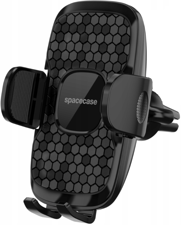 Spacecase SC12 Ghost Series Air Vent Car Holder - Universal Ρυθμιζόμενη Βάση Στήριξης Κινητών / Smartphone 4.7" - 7" για Αεραγωγούς Αυτοκινήτων - Black