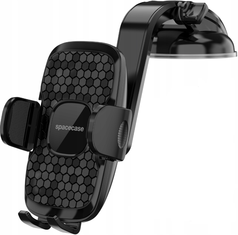 Spacecase SC14 Ghost Series Dashboard Car Holder - Universal Βάση Κινητών 4.7" - 7" με Βεντούζα για Ταμπλό Αυτοκινήτου - Black