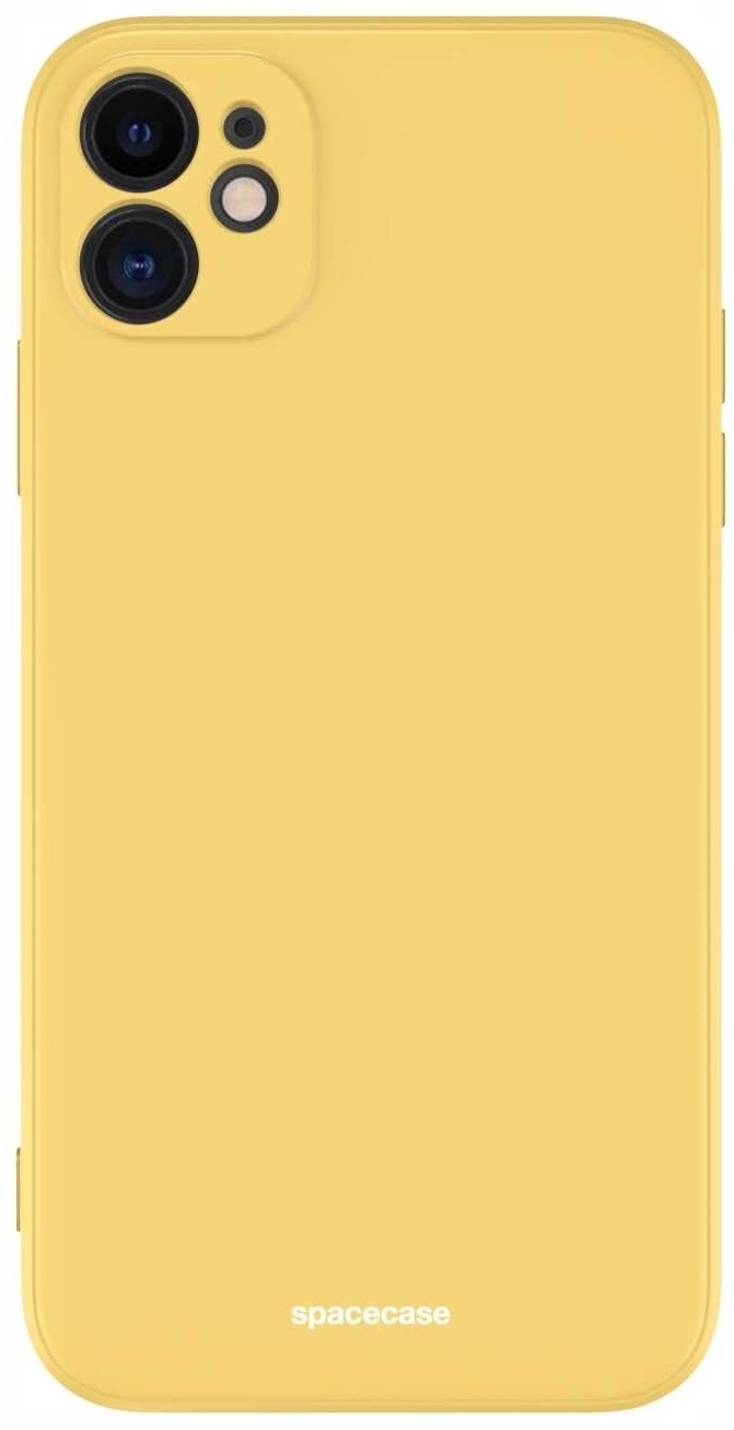 Spacecase Silicone Case – Θήκη Σιλικόνης Apple iPhone 11 – Yellow (5905123440373)