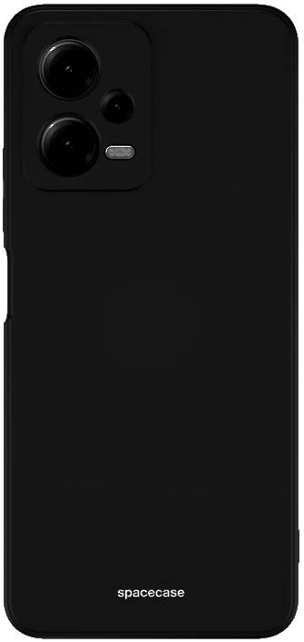 Spacecase Silicone Case - Θήκη Σιλικόνης Xiaomi Redmi Note 12 5G / Poco X5 - Black (5905123475306)