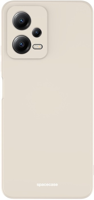 Spacecase Silicone Case - Θήκη Σιλικόνης Xiaomi Redmi Note 12 5G / Poco X5 - Bone