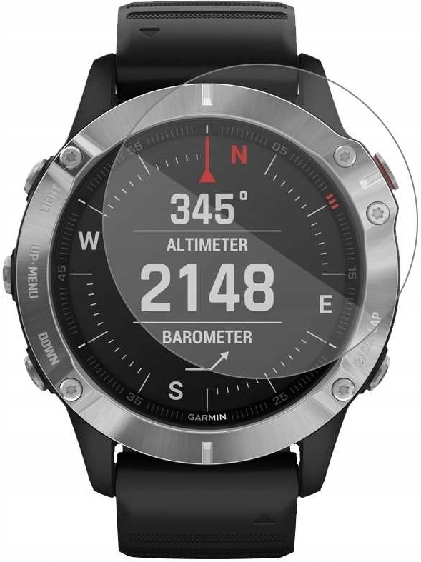 Spacecase Smartwatch Tempered Glass 2.5D – Αντιχαρακτικό Γυαλί Προστασίας Οθόνης Garmin Fenix 6 / 6 Pro – Clear (5905719015237)