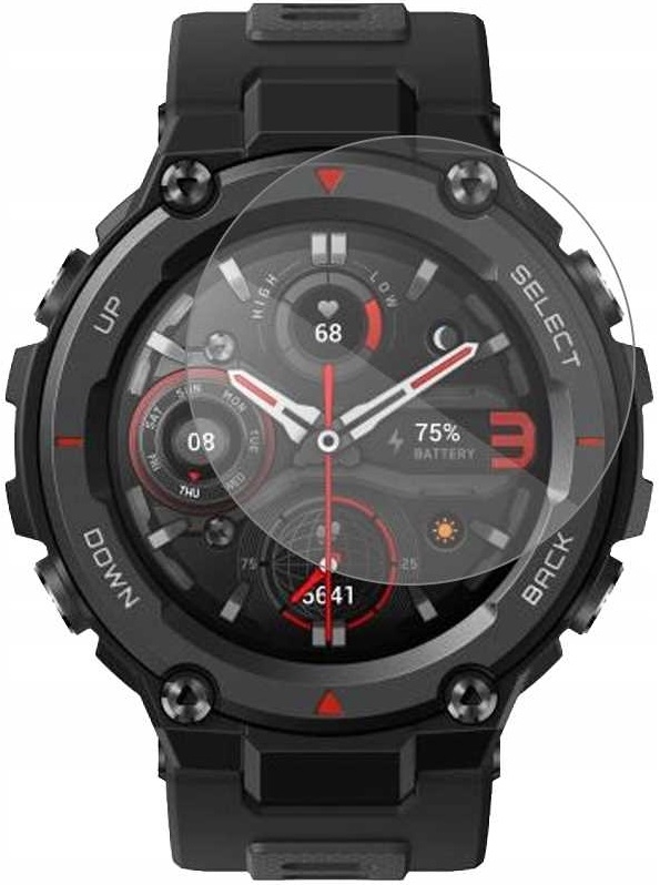 Spacecase Smartwatch Tempered Glass 2.5D – Αντιχαρακτικό Γυαλί Προστασίας Οθόνης Amazfit T-Rex / T-Rex Pro – Clear (5905719015374)