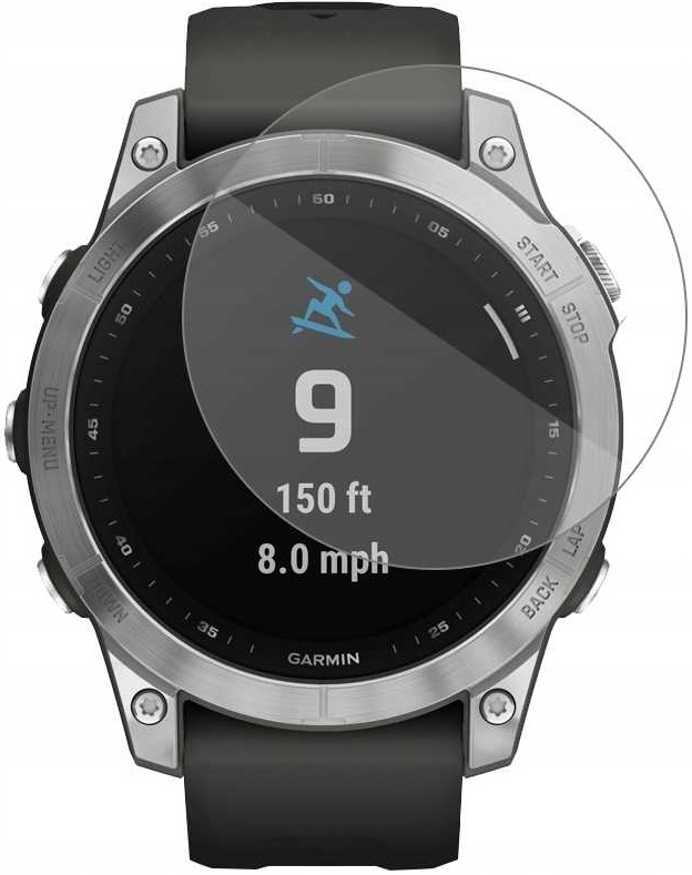 Spacecase Smartwatch Tempered Glass 2.5D - Αντιχαρακτικό Γυαλί Προστασίας Οθόνης Garmin Fenix 7 / 7 Solar - Clear