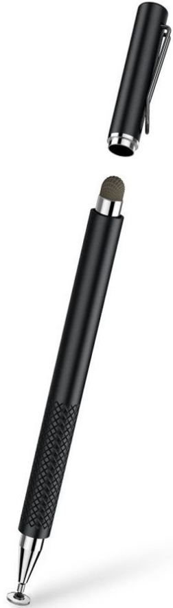 Spigen 2 in 1 Universal Stylus Pen - Γραφίδα Αφής για Smartphone / Tablet - Black