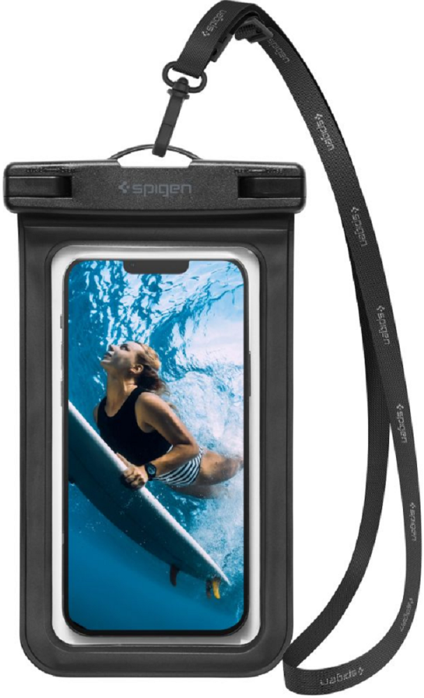 Spigen A601 Universal Waterproof - Αδιάβροχη Θήκη για Κινητά έως 6.8'' - IPX8 - Black