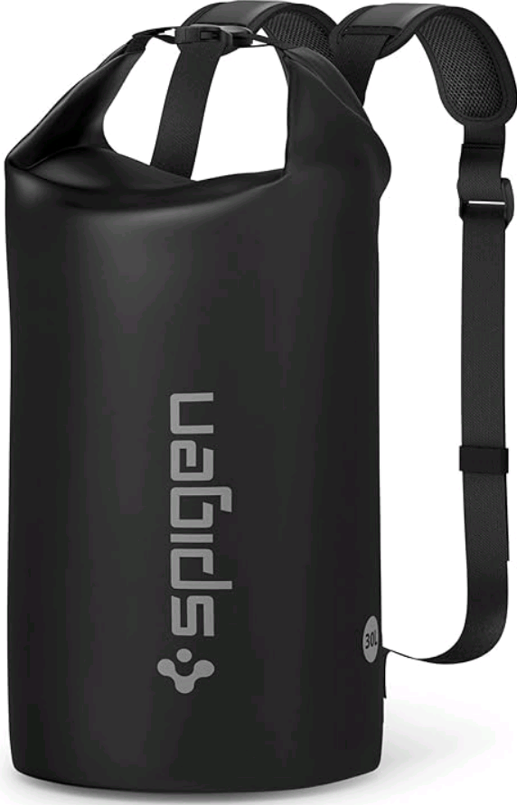 Spigen A631 Aqua Shield Waterproof Bag - Universal Αδιάβροχη Τσάντα Πλάτης - 30L - IPX6 - Black
