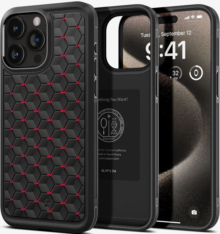 Spigen Cryo Armor - Θήκη Apple iPhone 15 Pro Max - Cryo Red