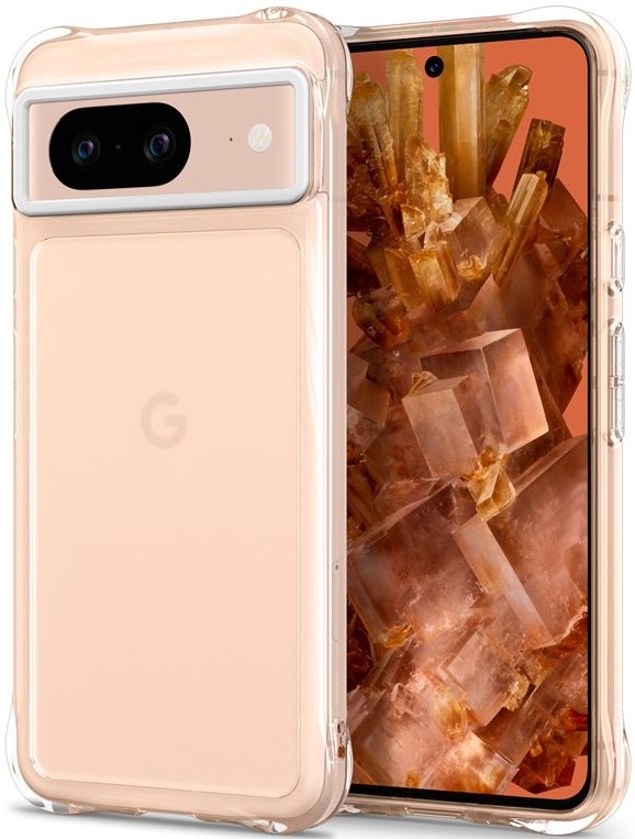 Spigen Cyrill UltraSheer - Ημιδιάφανη Θήκη Σιλικόνης με Λουράκι Χειρός - Google Pixel 8 - Matte Clear