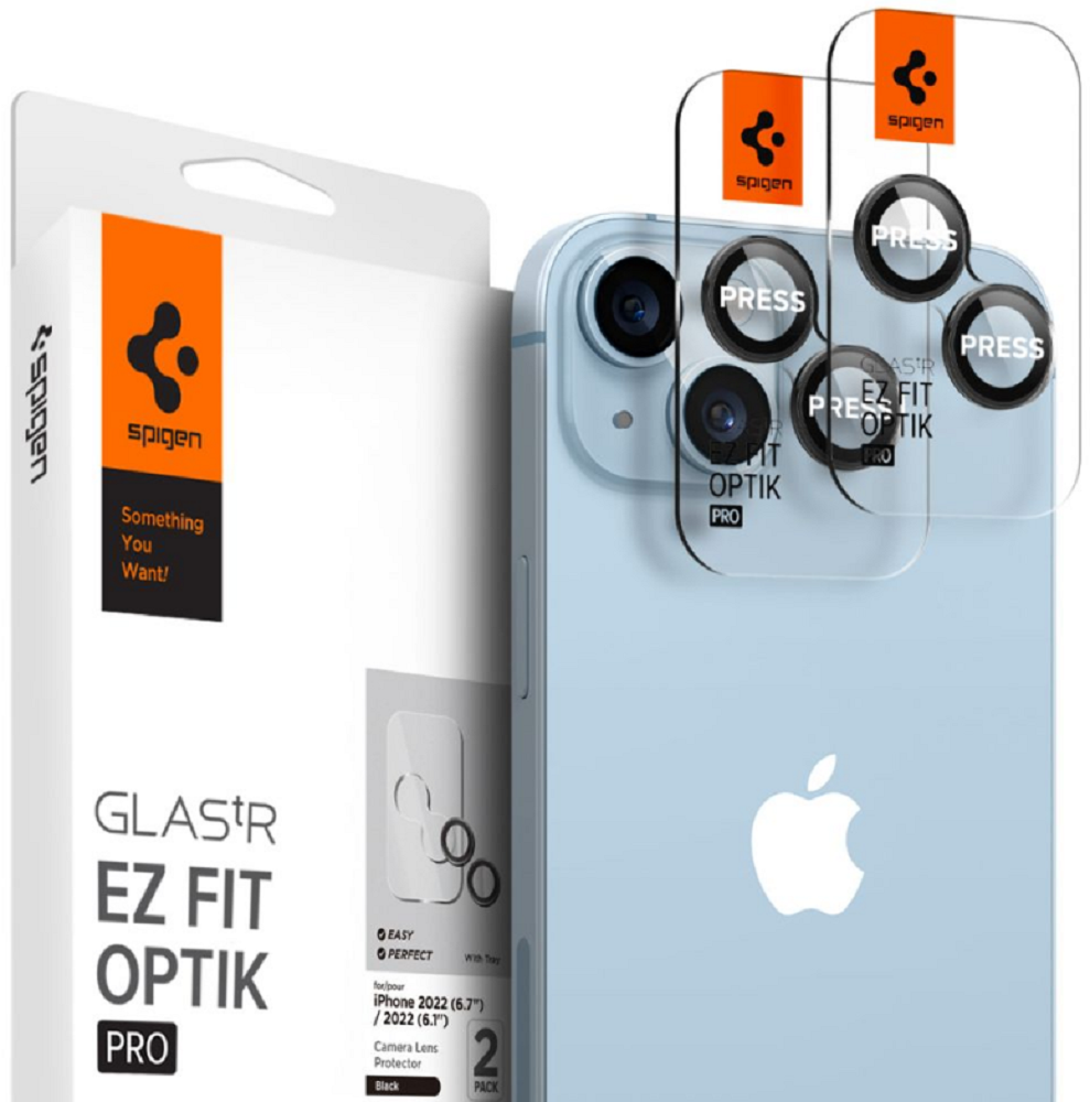 Spigen GLAS.tR EZ Fit OPTIK Pro Camera Lens Protector -...