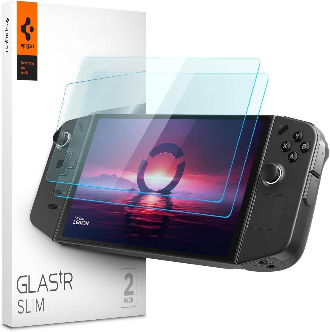 Spigen GLAS.tR Slim Premium Tempered Glass - Αντιχαρακτικό Γυαλί Οθόνης - Lenovo Legion Go - Clear - 2 Τεμάχια