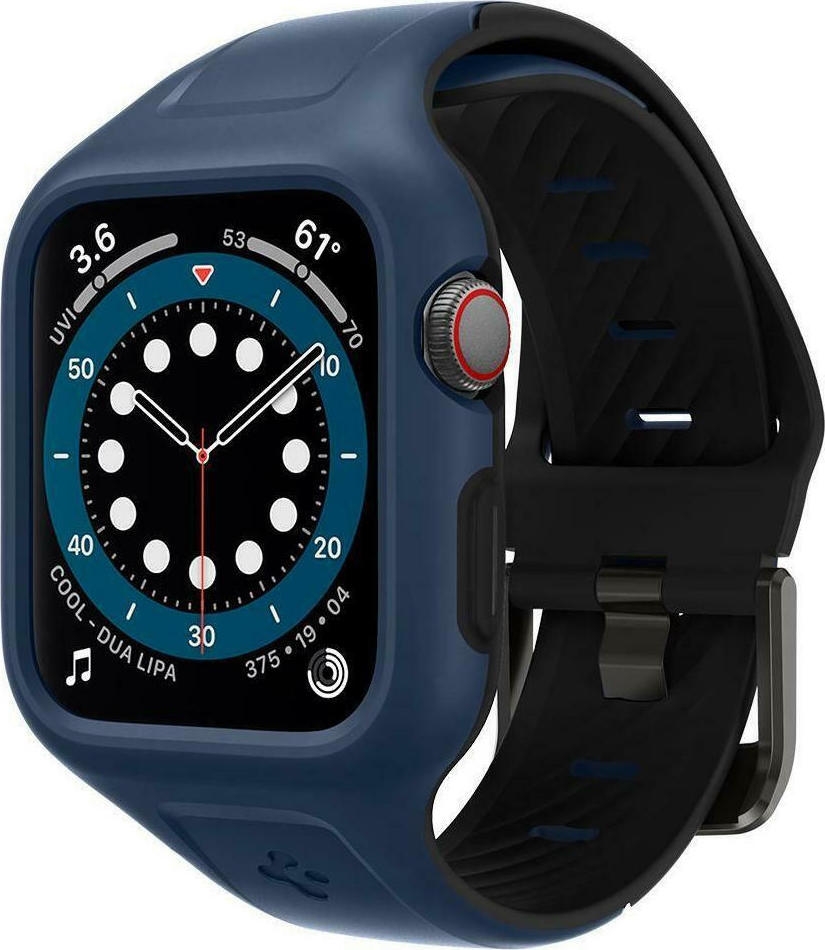 Spigen Liquid Air Pro Θήκη Σιλικόνης Apple Watch SE/6/5/4 (44mm) - Blue 