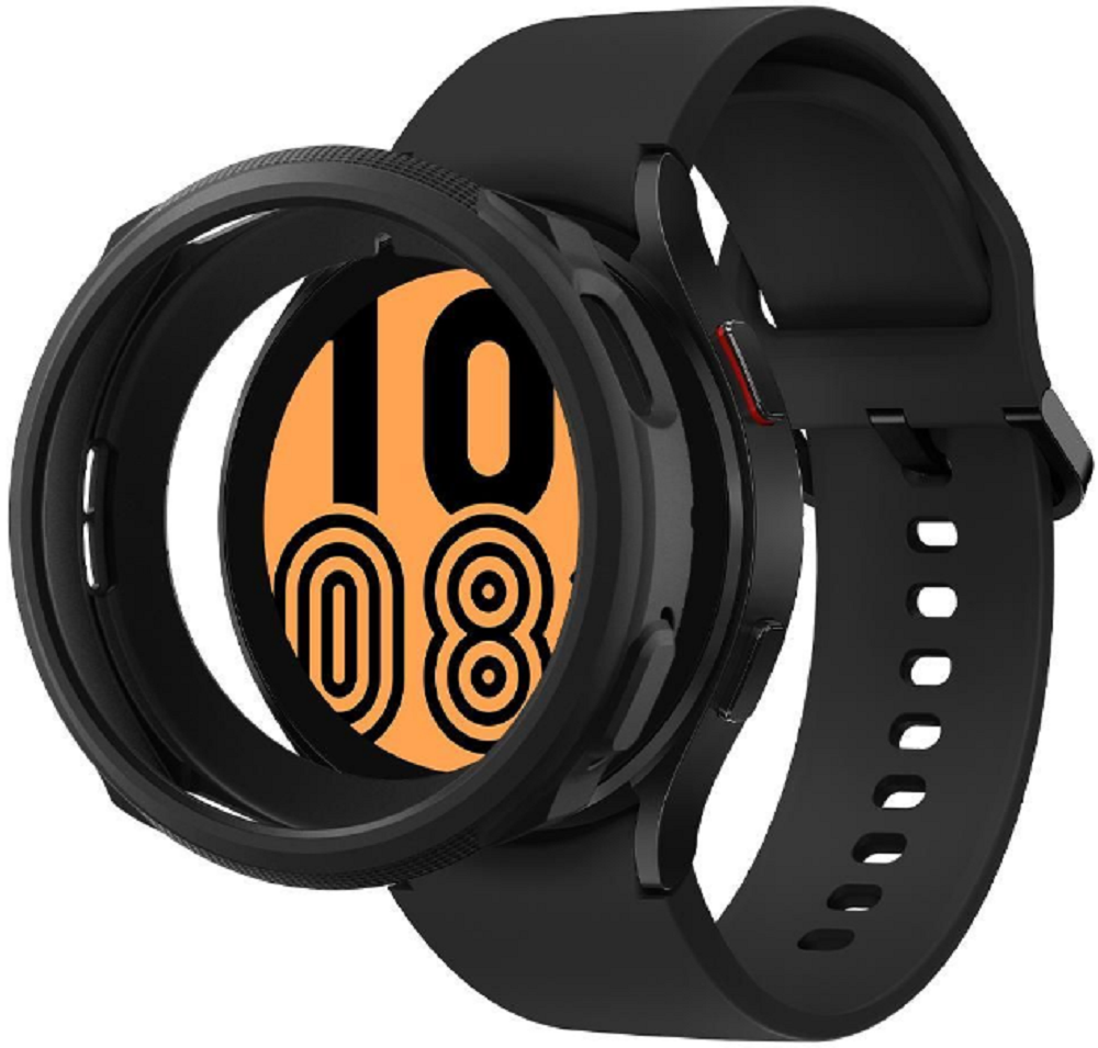 Spigen Liquid Air Θήκη Σιλικόνης - Samsung Galaxy Watch 4 44mm - Matte Black