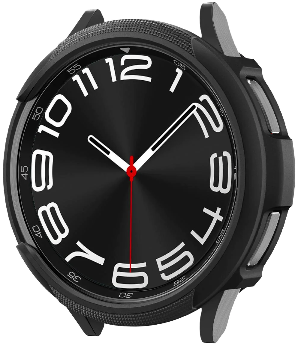 Spigen Liquid Air Θήκη Σιλικόνης - Samsung Galaxy Watch 6 Classic 43mm - Matte Black