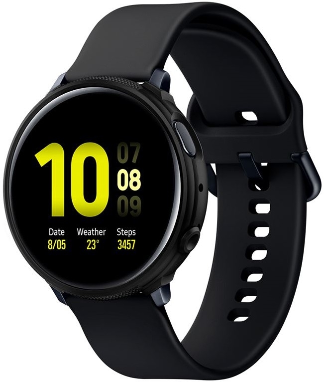 Spigen Liquid Air - Θήκη Σιλικόνης Samsung Galaxy Watch Active 2 40mm - Matte Black