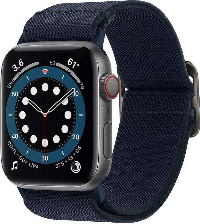 Spigen Lite Fit Υφασμάτινο Λουράκι Apple Watch Ultra/SE/11/10/9/8/7/6/5/4 (49/46/45/44mm) - Navy