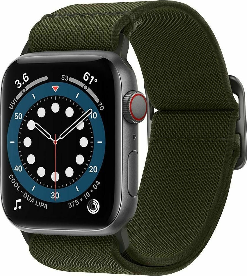 Spigen Lite Fit Υφασμάτινο Λουράκι Apple Watch Ultra/SE/11/10/9/8/7/6/5/4 (49/46/45/44mm) - Khaki