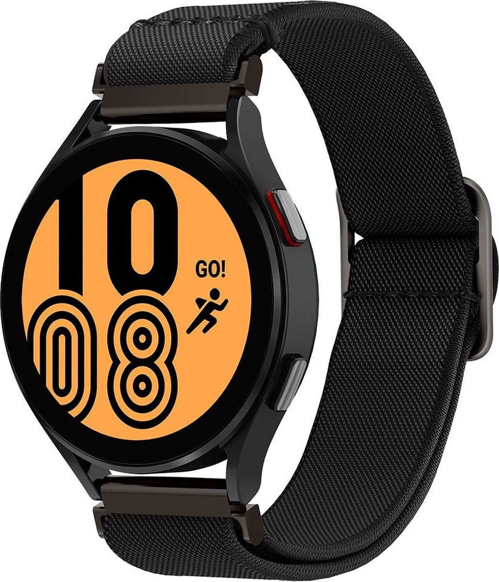 Spigen Lite Fit Υφασμάτινο Λουράκι Samsung Galaxy Watch FE / 7 / 6 / 5 / 5 Pro / Watch 4 / Classic 4 (47/46/45/44/43/42/40mm) - Black 