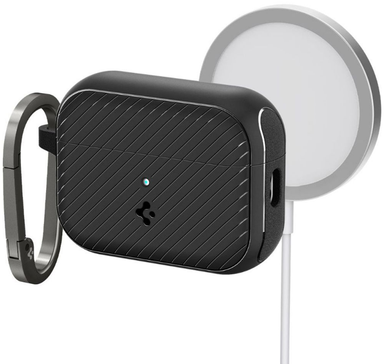 Spigen Mag Armor MagFit - Θήκη MagSafe για Apple AirPods Pro 2nd Gen - Matte Black