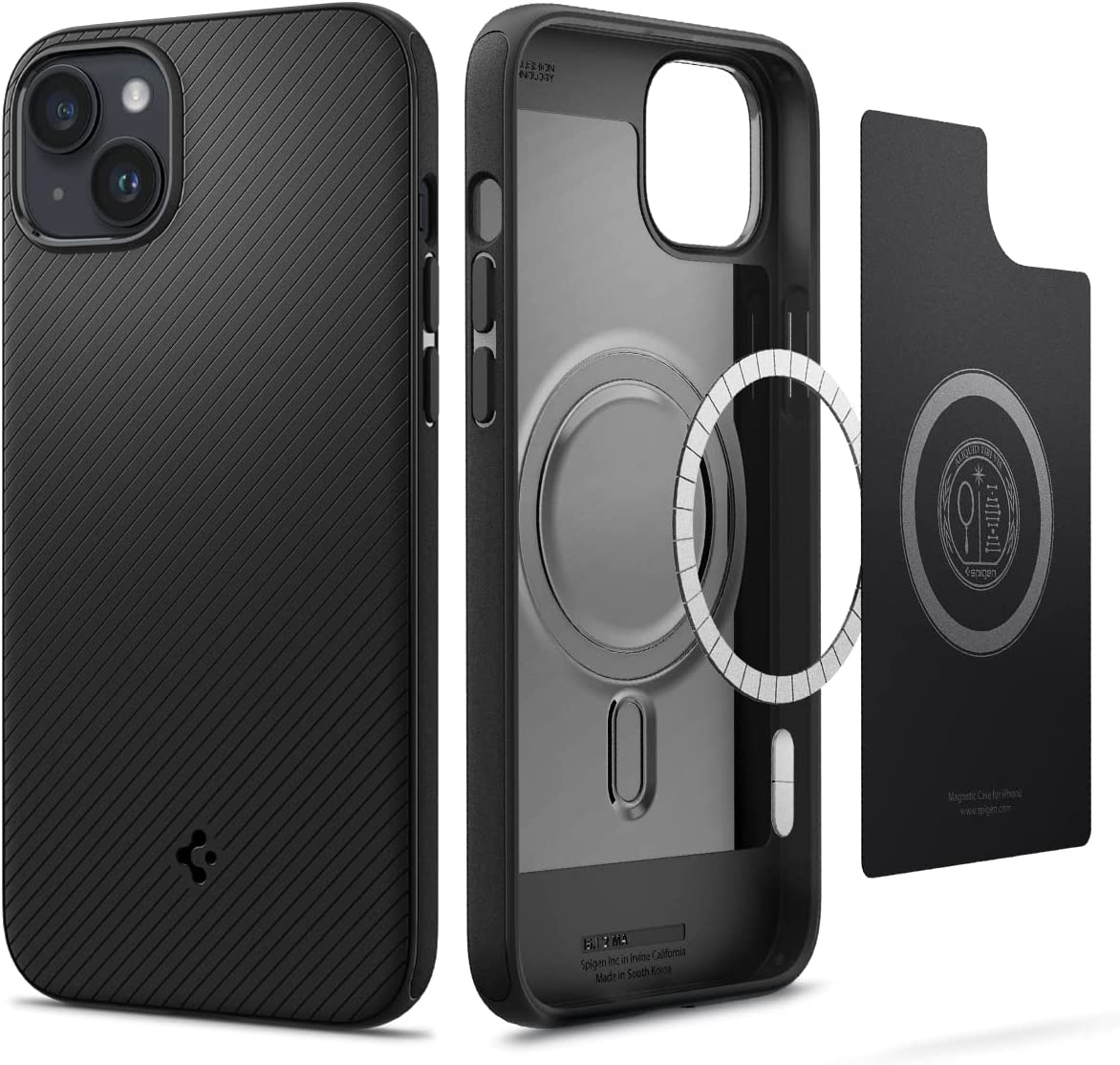 Spigen Mag Armor MagFit - Θήκη Σιλικόνης MagSafe Apple iPhone 14 - Matte Black