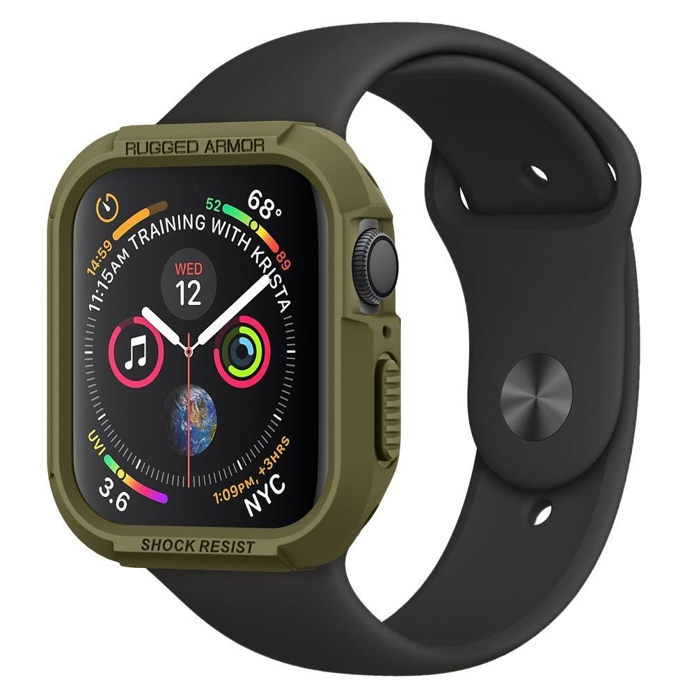 Spigen Θήκη Rugged Armor Apple Watch Series SE/8/7/6/5/4 (45/44mm) - Olive Green